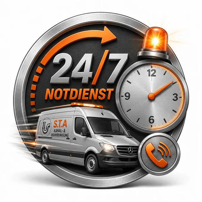 24/7-Notdienst – rund um die Uhr erreichbar