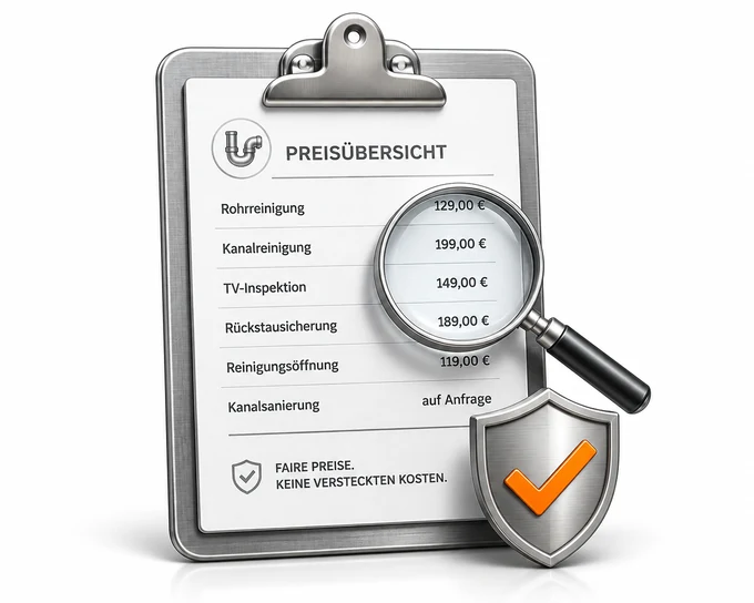 Faire, transparente Preise – Preisübersicht